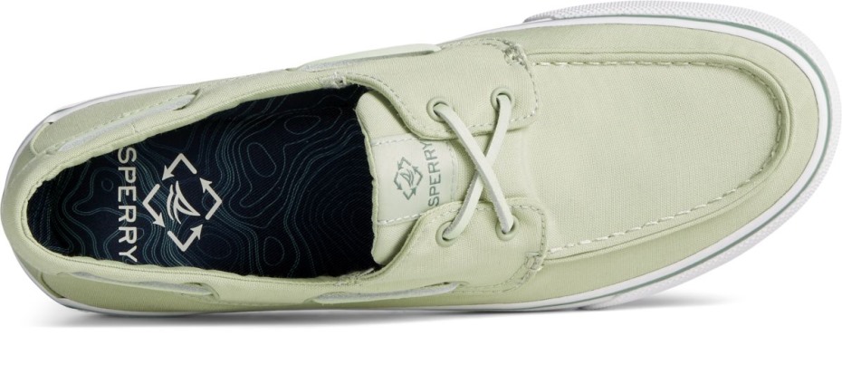 Zapatilla Seacycled Bahama Ii Verde Sperry