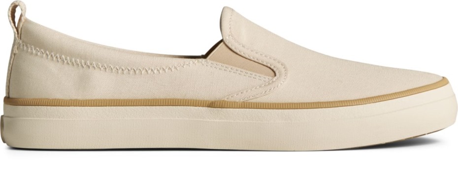 Seacycled Crest Twin Gore Slip On Sneaker White Sperry