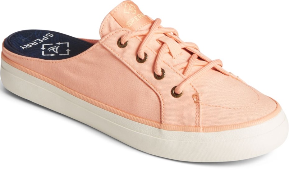Seacycled Crest Vibe Pastel Mule Zapatilla De Deporte Melocotón Sperry
