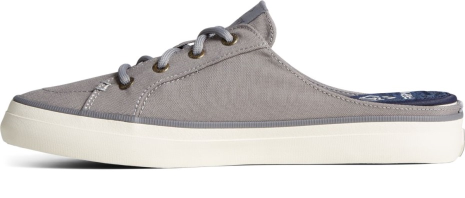 Seacycled Crest Vibe Zapatilla Mule Pastel Gris Sperry