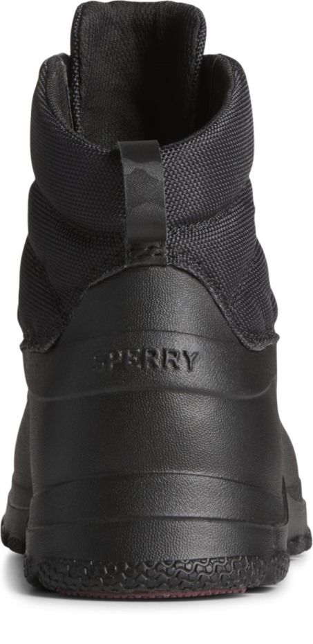 Bota Con Cremallera Y Flotador De Pato Seacycled Sperry Negro