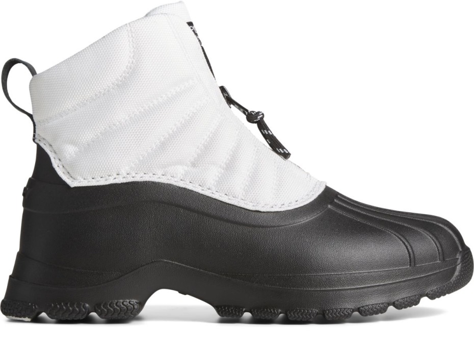 Bota Con Cremallera Y Flotador De Pato Reciclado Blanco Sperry