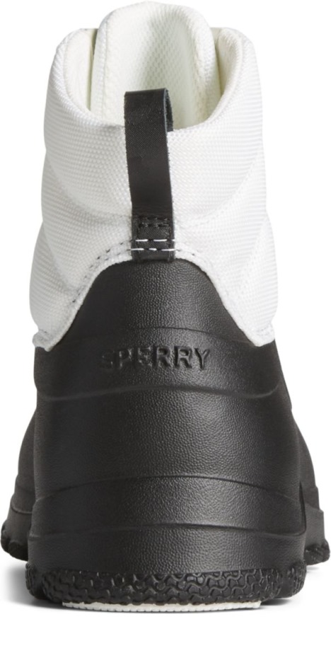 Bota Con Cremallera Y Flotador De Pato Reciclado Blanco Sperry