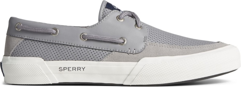 Zapatilla Seacycled Soletide 2 Ojales Gris Sperry