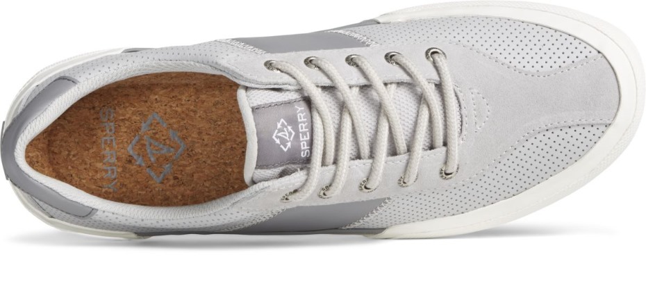 Zapatilla Seacycled Soletide 2 Ojales Gris Sperry
