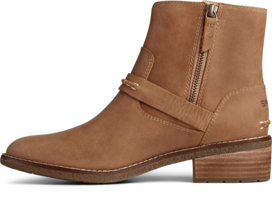 Seaport Storm Grillete Corto Bota Canela Sperry