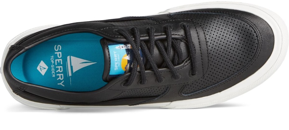 Zapatilla Soletide Sperry Negro Blanco