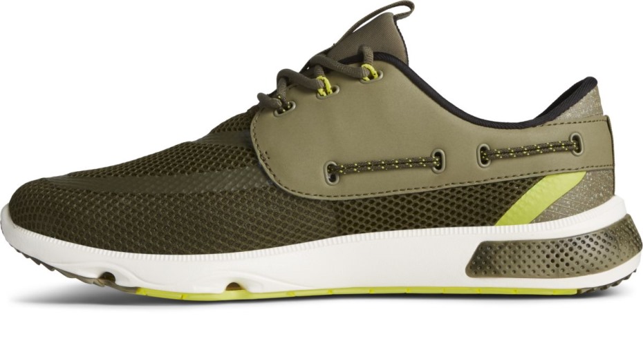 Zapatillas Sperry 7 Seas 3-eye Camo Verde Oliva