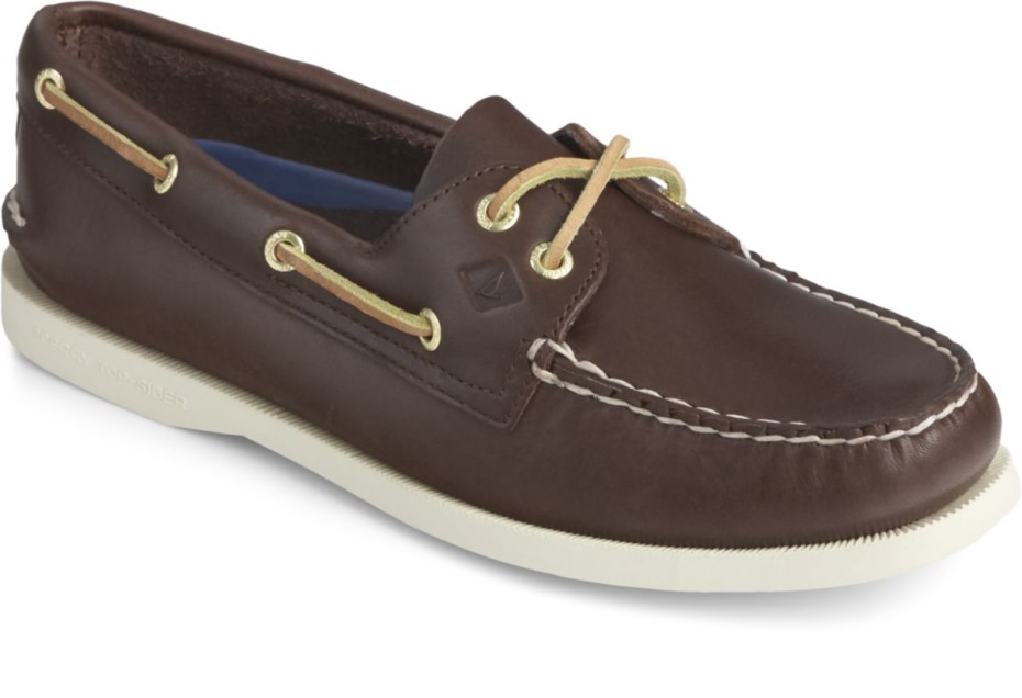 Sperry Auténtico Original Náutico Clásico Marrón Piel
