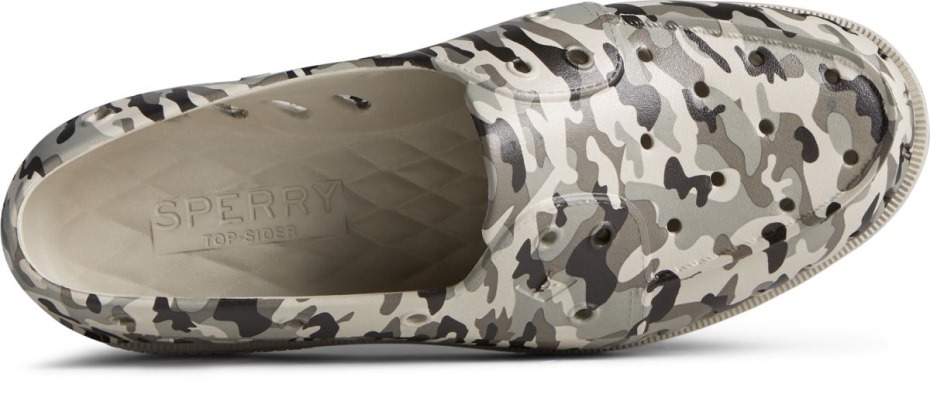 Sperry Auténtico Original Barco Flotador Zapato Camo