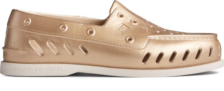 Sperry Auténtico Original Barco Flotador Zapato Champán