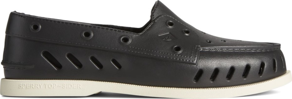 Sperry Auténtico Original Float Acogedor Náutico Negro
