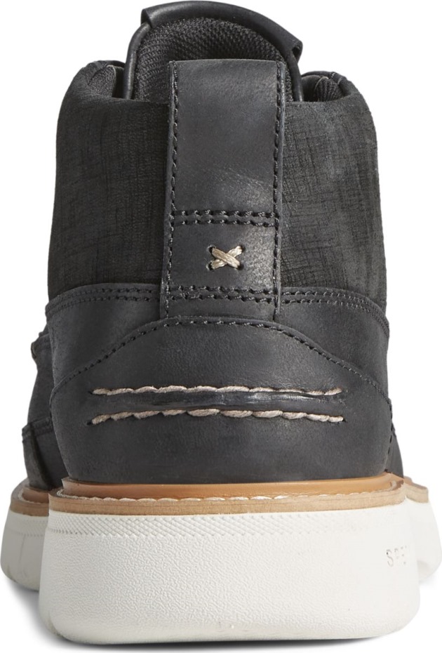 Sperry Auténtico Original Plushwave Lug Chukka Negro