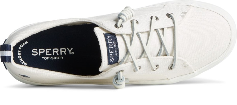 Zapatillas Sperry Crest Vibe Lino Blanco