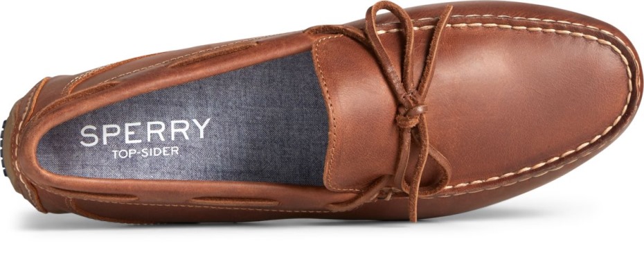 Sperry Davenport Driver De 1 Ojo Bronceado Oscuro