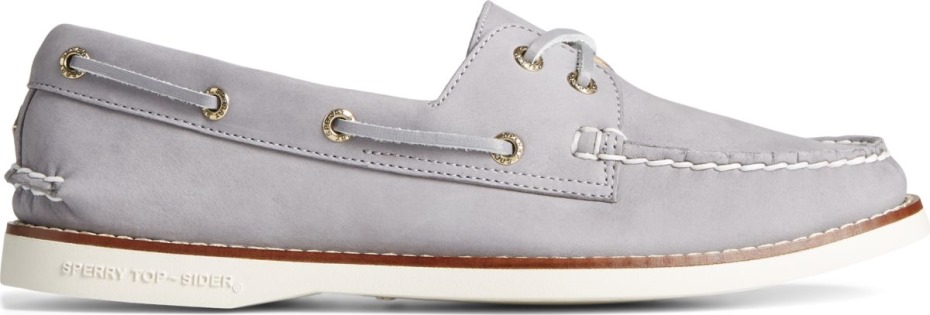 Sperry Copa Oro Auténtico Original Montana Náutico Gris