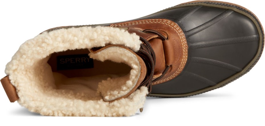 Sperry Ice Bay Bota Alta Thinsulate Marrón Oliva