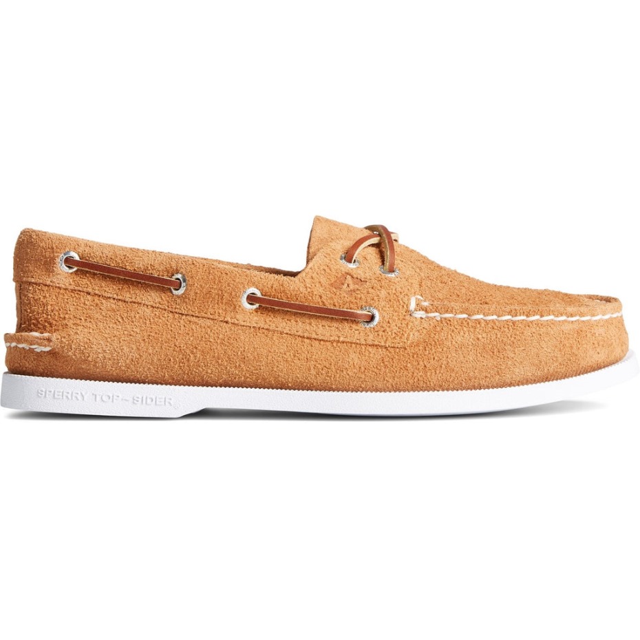 Sperry A/O - Zapato Náutico Con 2 Ojales Para Hombre, Color Canela