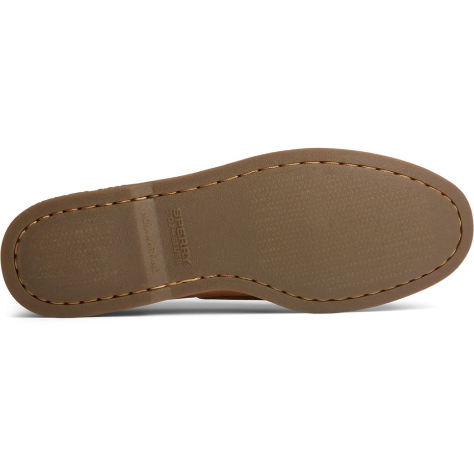 Náutico De Cuero Original Auténtico Para Hombre Sperry Nuez Moscada