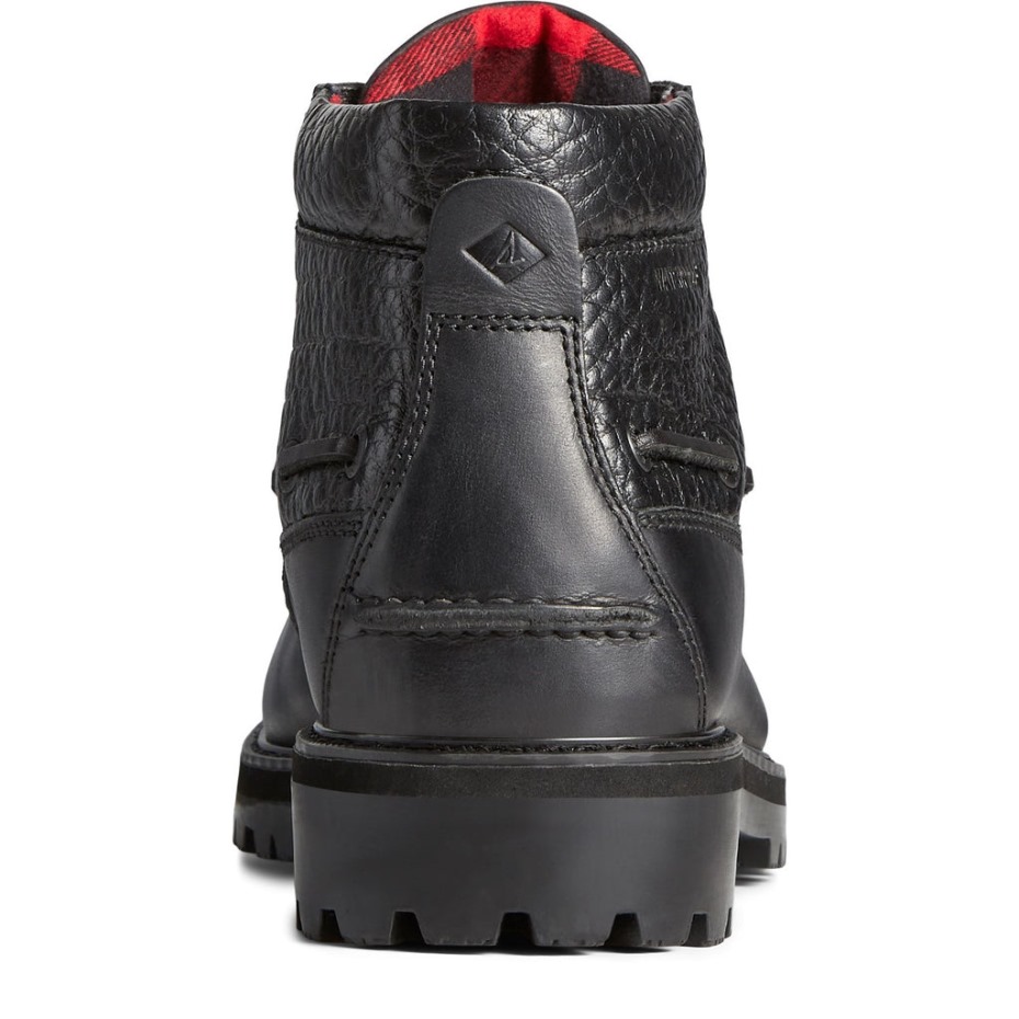 Sperry - Botas Chukka Originales Y Auténticas Para Hombre, Color Negro