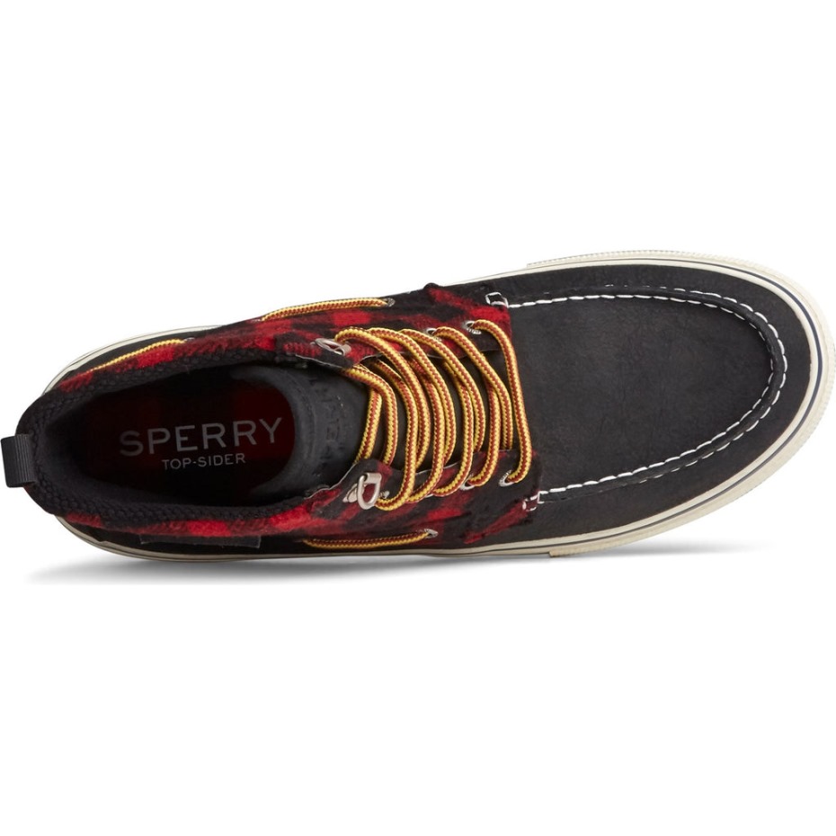 Sperry Bahama Storm Bota Para Hombre Negro Buff