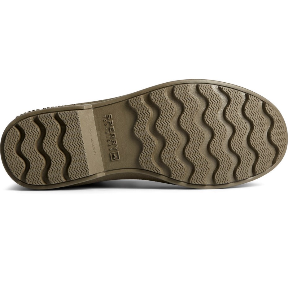 Sperry Cold Bay - Botas Chelsea De Goma Para Hombre, Color Verde Oliva