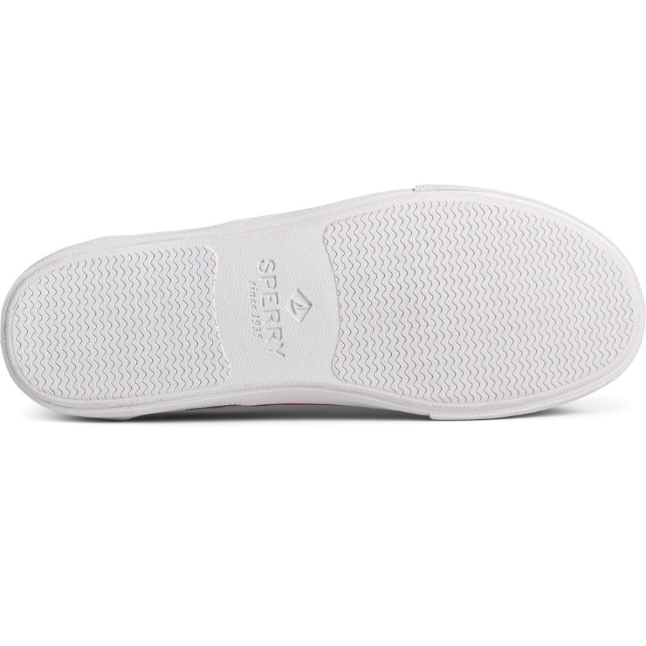 Sperry Hombres Striper Ii Cvo Ombre Lace Zapatos Rojo