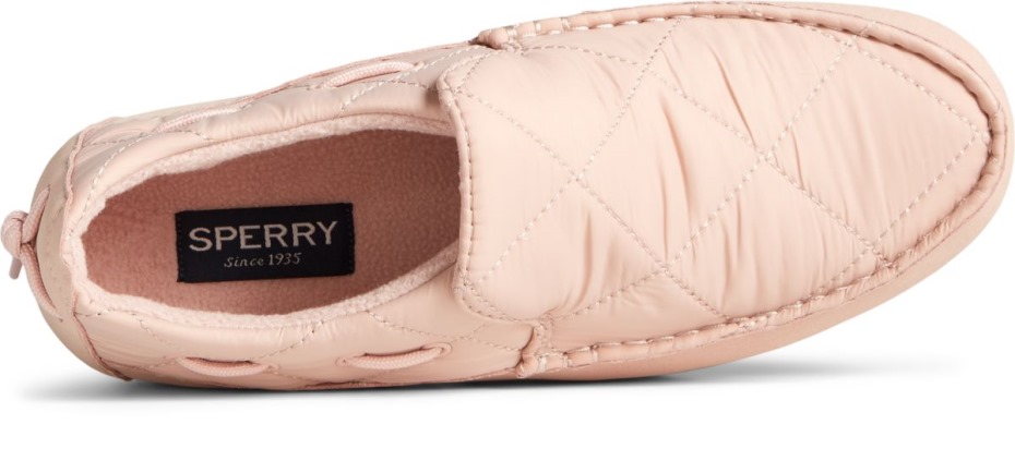 Sperry Moc-sider Nailon Sin Cordones En Rubor