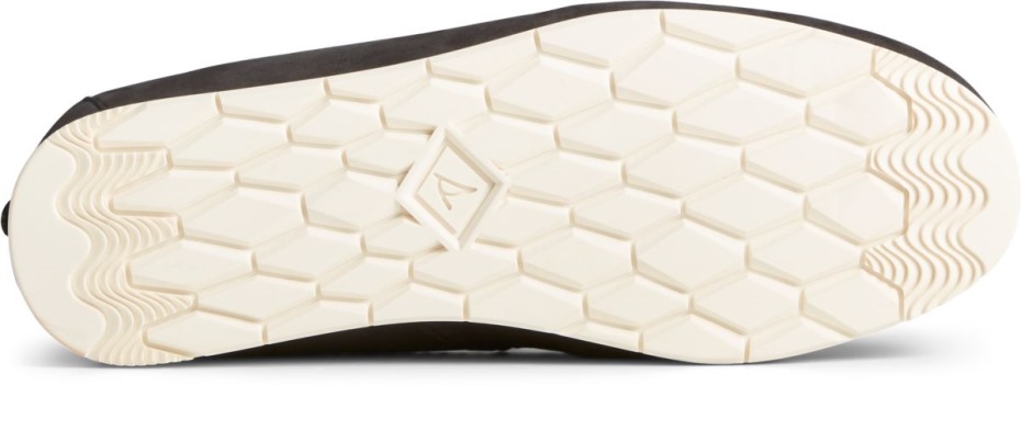 Zapatos Sin Cordones Sperry Moc-sider Premium En Negro