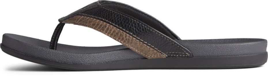 Chanclas De Muelle Sperry Plushwave Negras