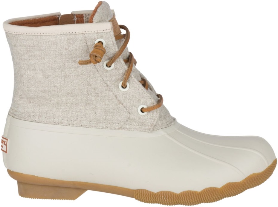 Bota De Pato En Relieve De Lana De Agua Salada Sperry Avena Thinsulate