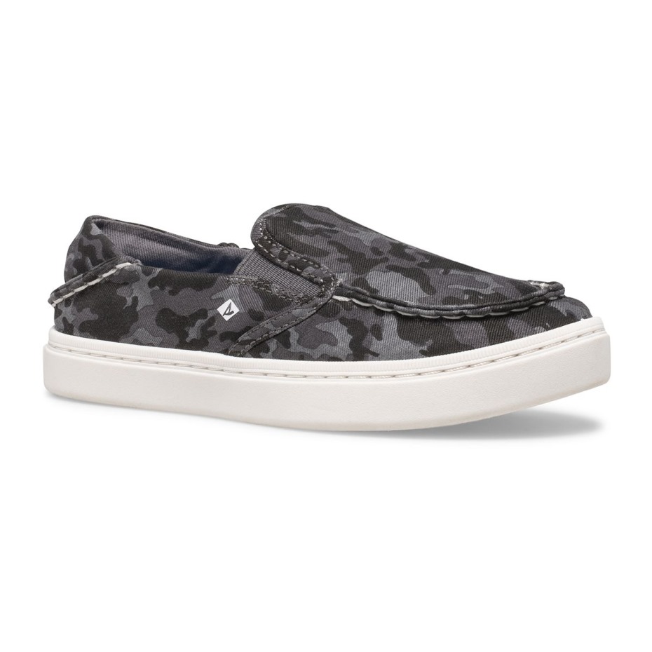 Zapatilla Lavable Sperry Salty Camo Gris