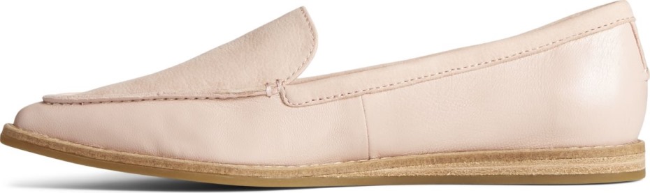 Mocasines Sin Cordones Sperry Saybrook De Cuero Tonal Rosa