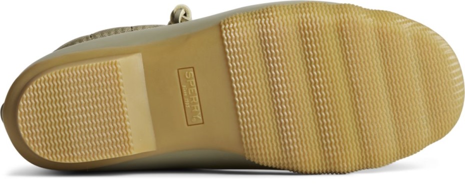 Bota De Pato De Nailon Agua Salada Sperry Verde