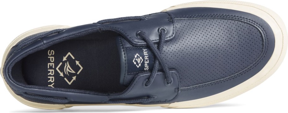 Zapatillas Sperry Seacycled Soletide Con 2 Ojales Azul Marino