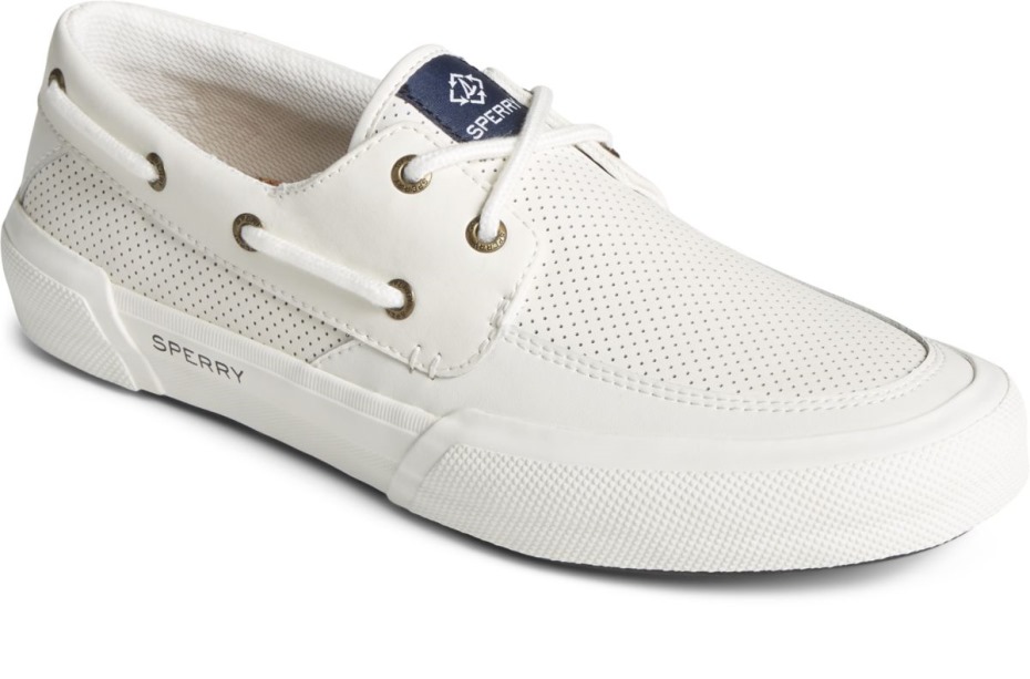 Sperry Seacycled Soletide Zapatilla Con 2 Ojales Blanco