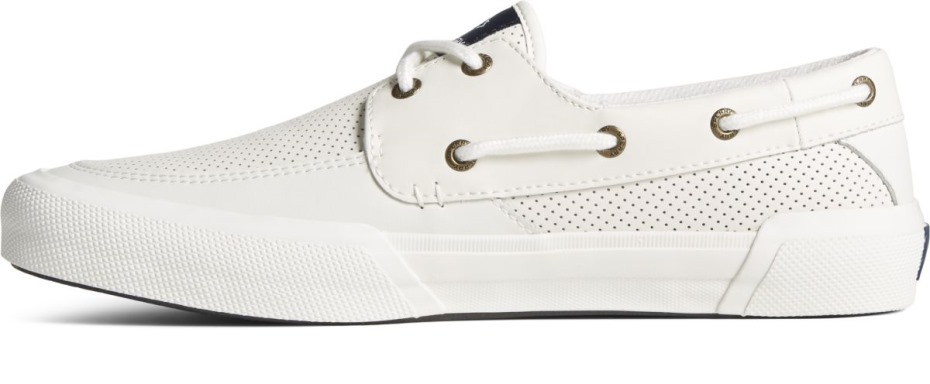 Sperry Seacycled Soletide Zapatilla Con 2 Ojales Blanco