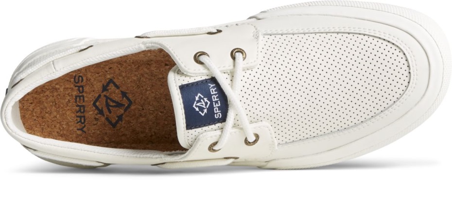 Sperry Seacycled Soletide Zapatilla Con 2 Ojales Blanco