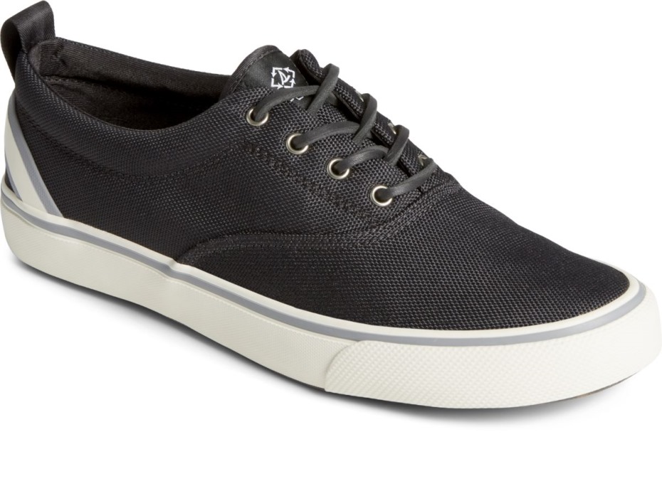Zapatillas Sperry Seacycled Striper Ii Cvo Negras