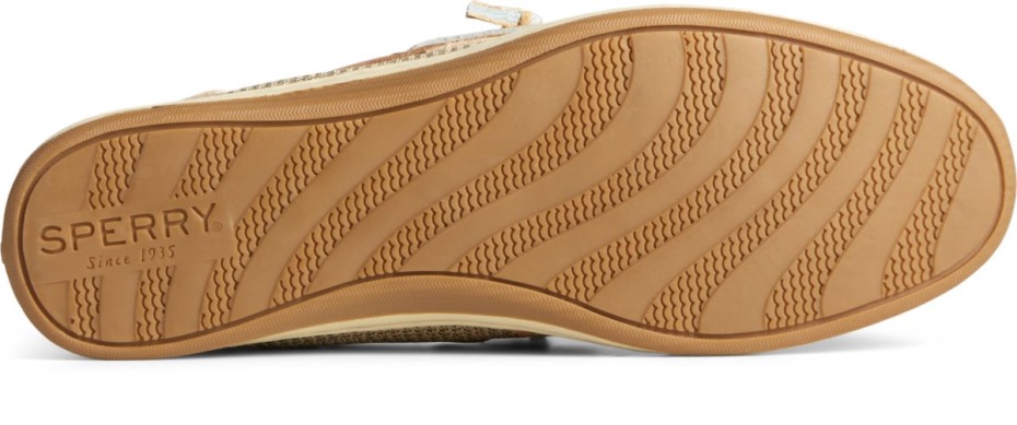 Sperry Pez Cantor Zapato Náutico De Lino