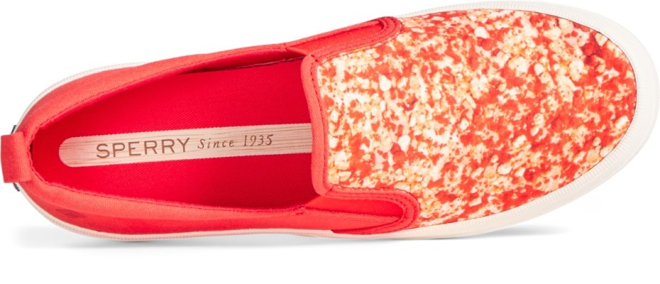 Sperry Sperry X Buen Humor Tarta De Fresa Cresta Gemela Sangre Zapatilla De Deporte Tarta Roja