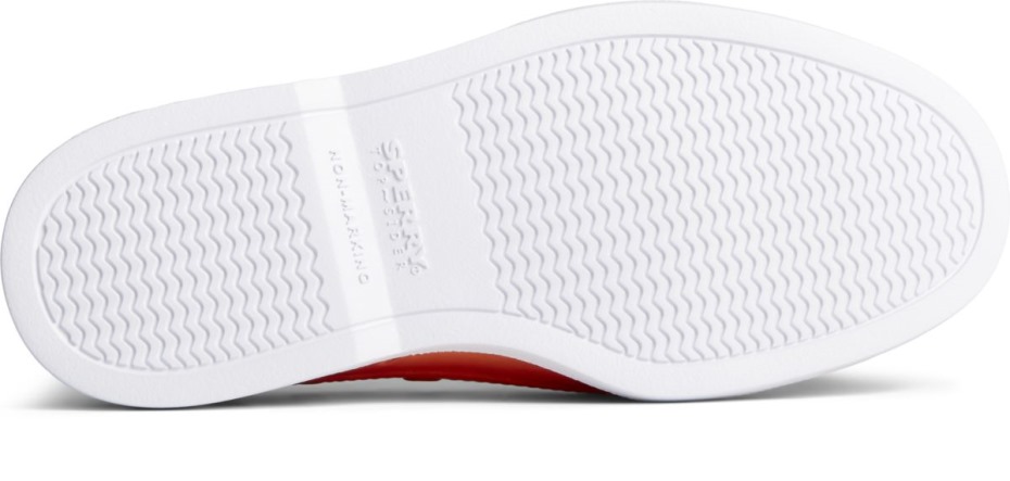 Sperry Sperry X Mandíbulas Zapato Náutico Flotador Original Auténtico Naranja Multi