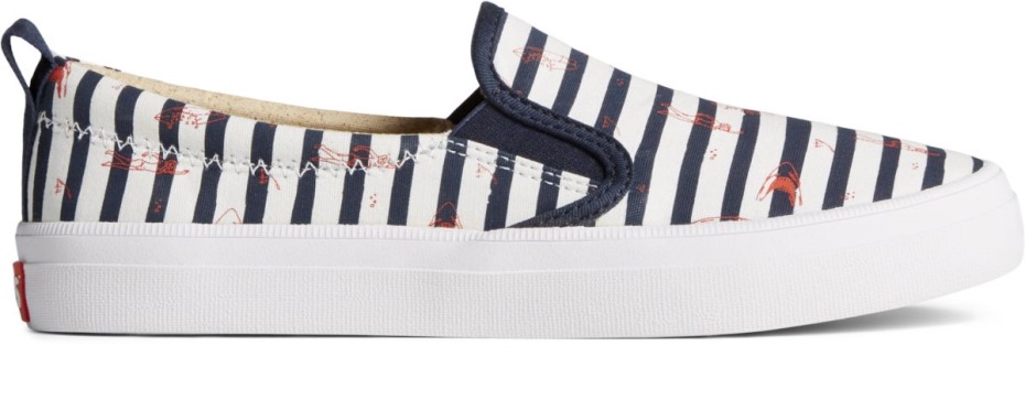 Sperry Sperry X Mandíbulas Crest Twin Gore Stripe Zapatillas Sin Cordones Azul
