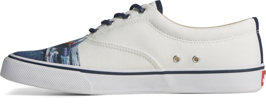 Sperry Sperry X Mandíbulas Striper Ii Cvo Zapatilla De Deporte Blanco