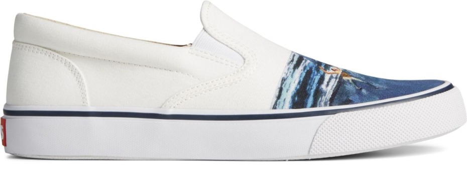 Sperry Zapatillas Sin Cordones Sperry X Jaws Striper Ii Blanco