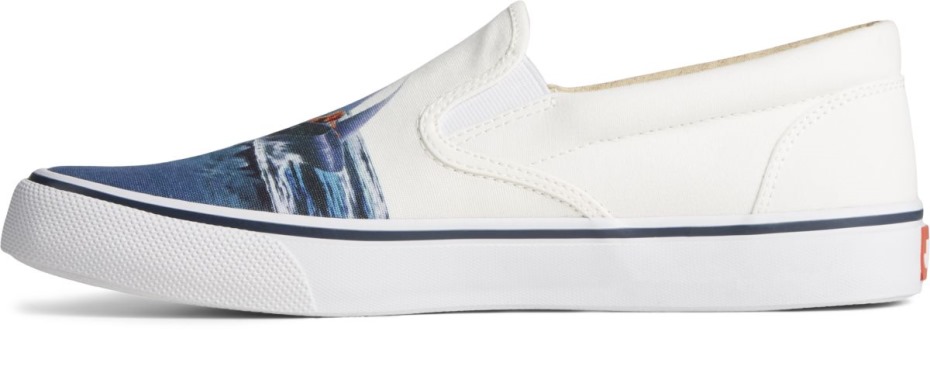 Sperry Zapatillas Sin Cordones Sperry X Jaws Striper Ii Blanco