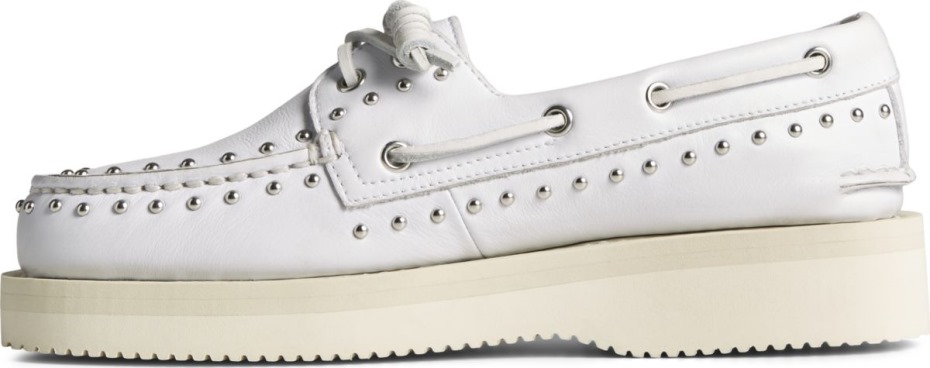 Sperry Sperry X Rebecca Minkoff Auténtico Original 2-eye Sport Lug Barco Zapato Blanco