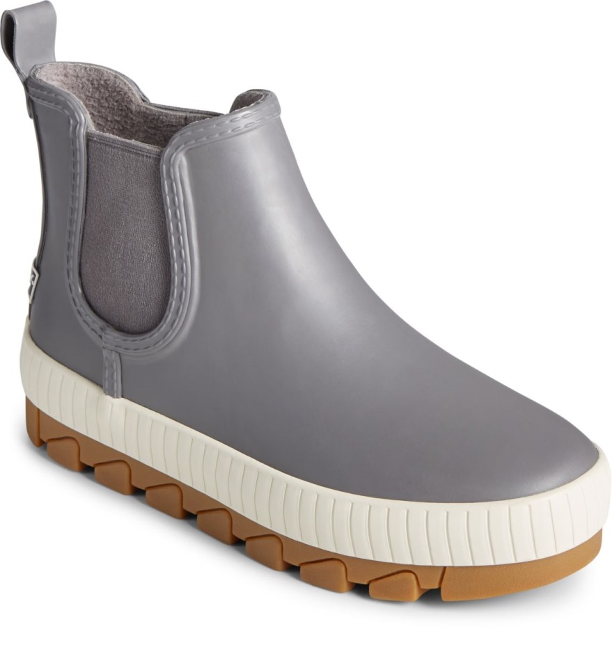 Bota De Lluvia Chelsea Sperry Torrent Gris