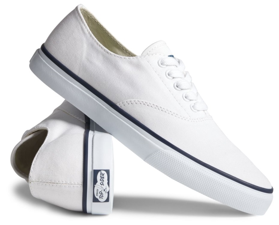 Sperry Unisex Cloud Cvo Deck Zapatilla Blanca