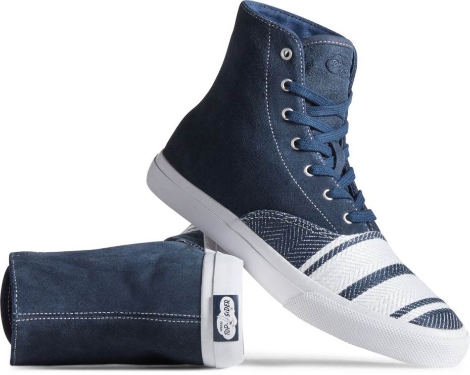 Sperry Unisex Cloud Cvo Lino Hola Zapatilla Azul Marino